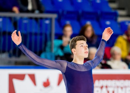 Singles skater Matthew Markell