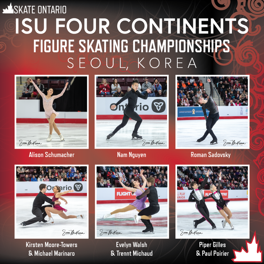 ISU Four Continents Figure Skating Championships Skate Ontario