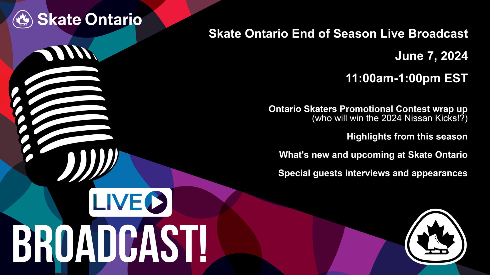 Live Stream Links Skate Ontario