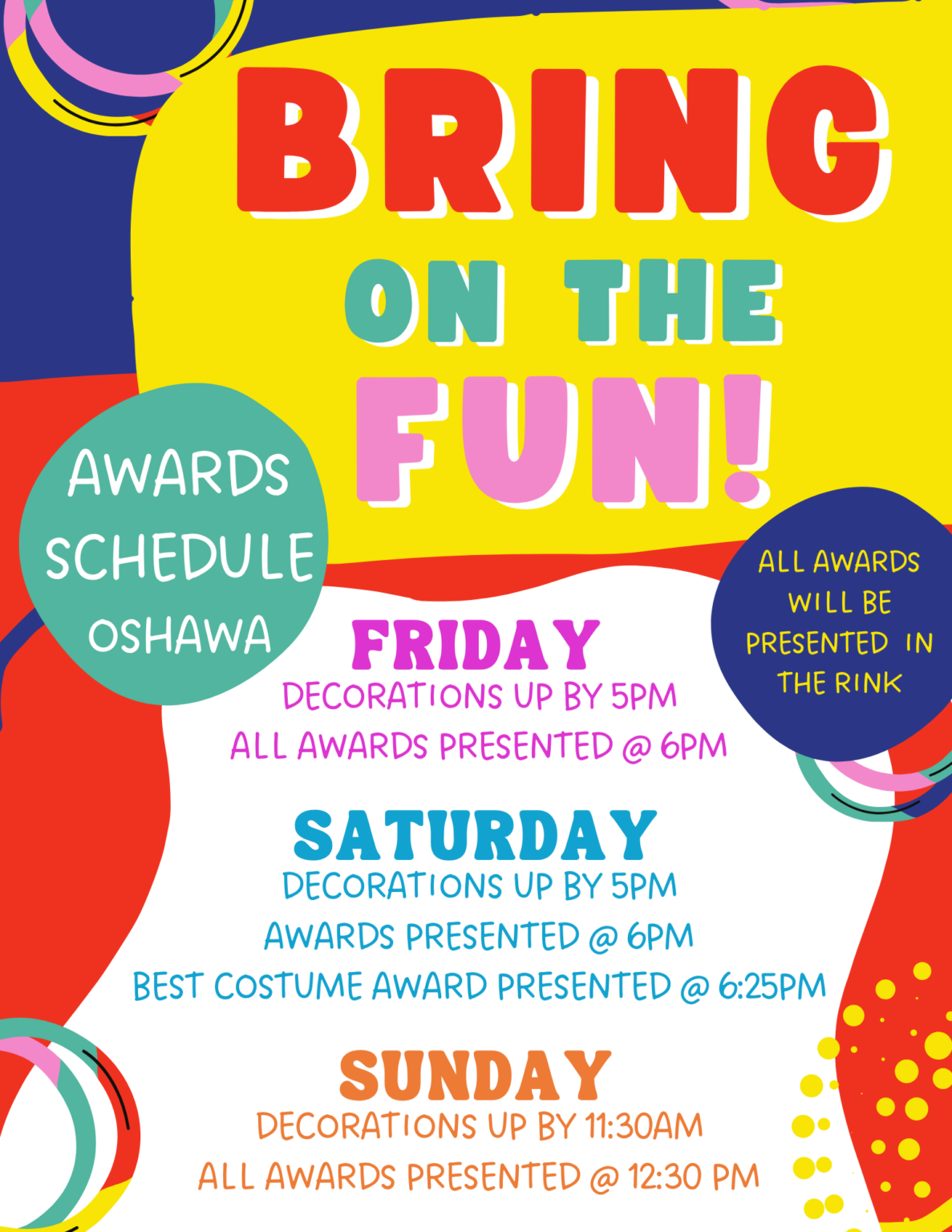 Bring on the Fun Oshawa Enchanted Edges Skate Ontario